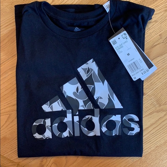 adidas leaf camo t shirt